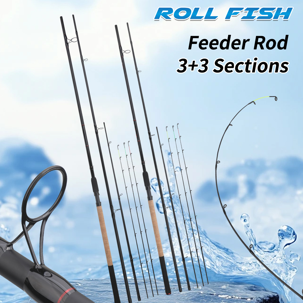 Fishing Rod Tip Replacement - ROLLFISH 3.6m/3.9m Carbon Feeder Fishing Rod