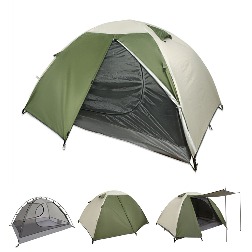 Fishing Rod Travel - 1Backpacking Tent 2 Person Lightweight Camping