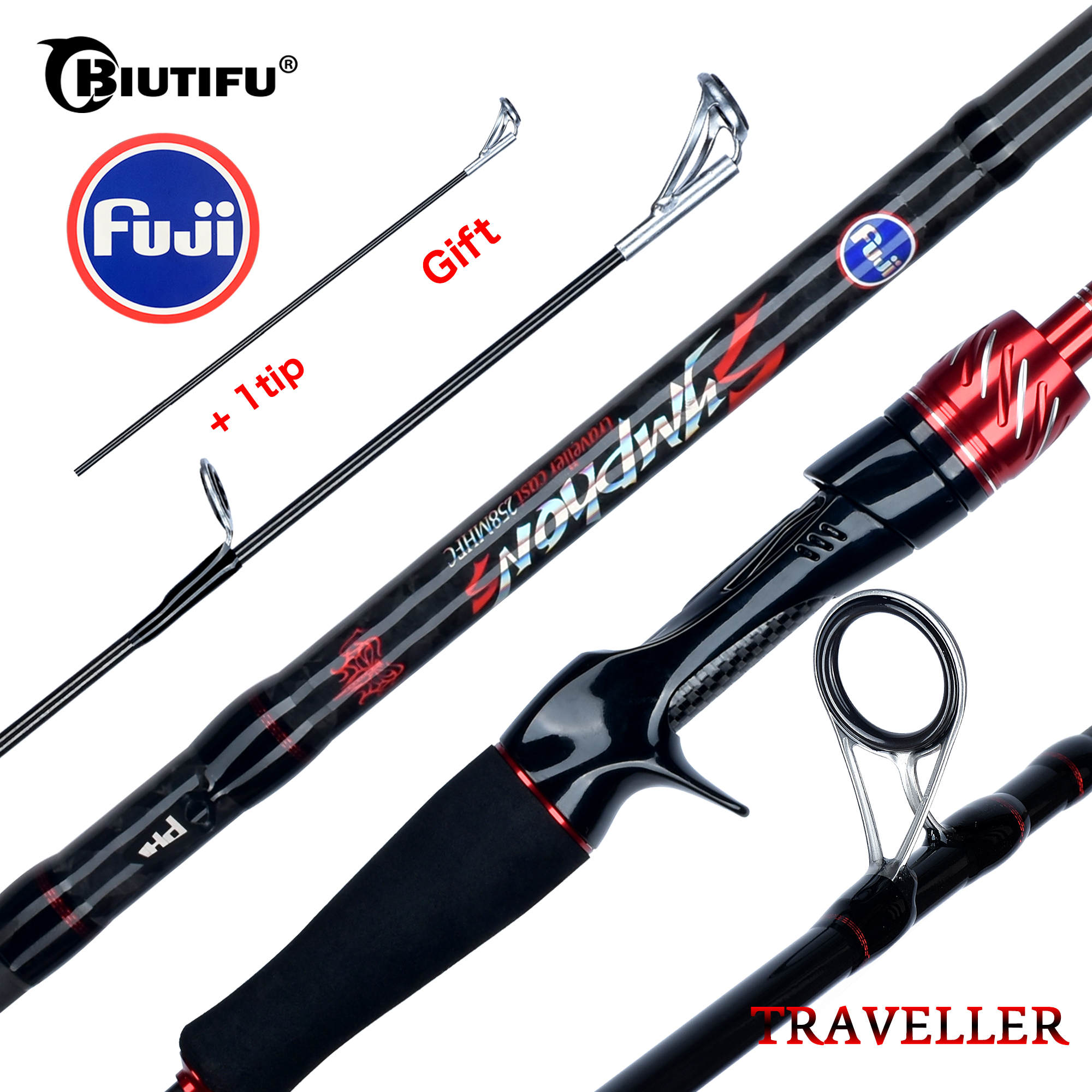 BIUTIFU Spinning Casting Fuji  – обзор и цена Fishing Rod Surf