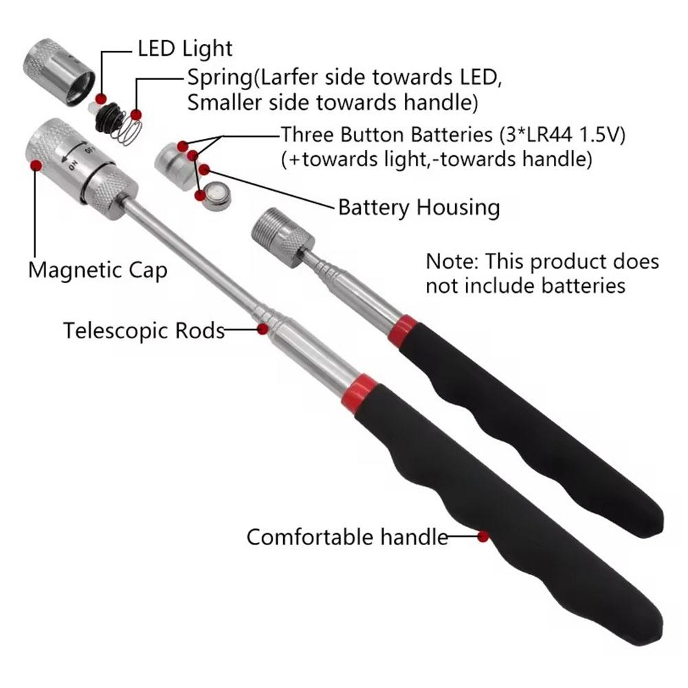 Telescopic Magnetic Pen with L – обзор и цена Fishing Rod Travel