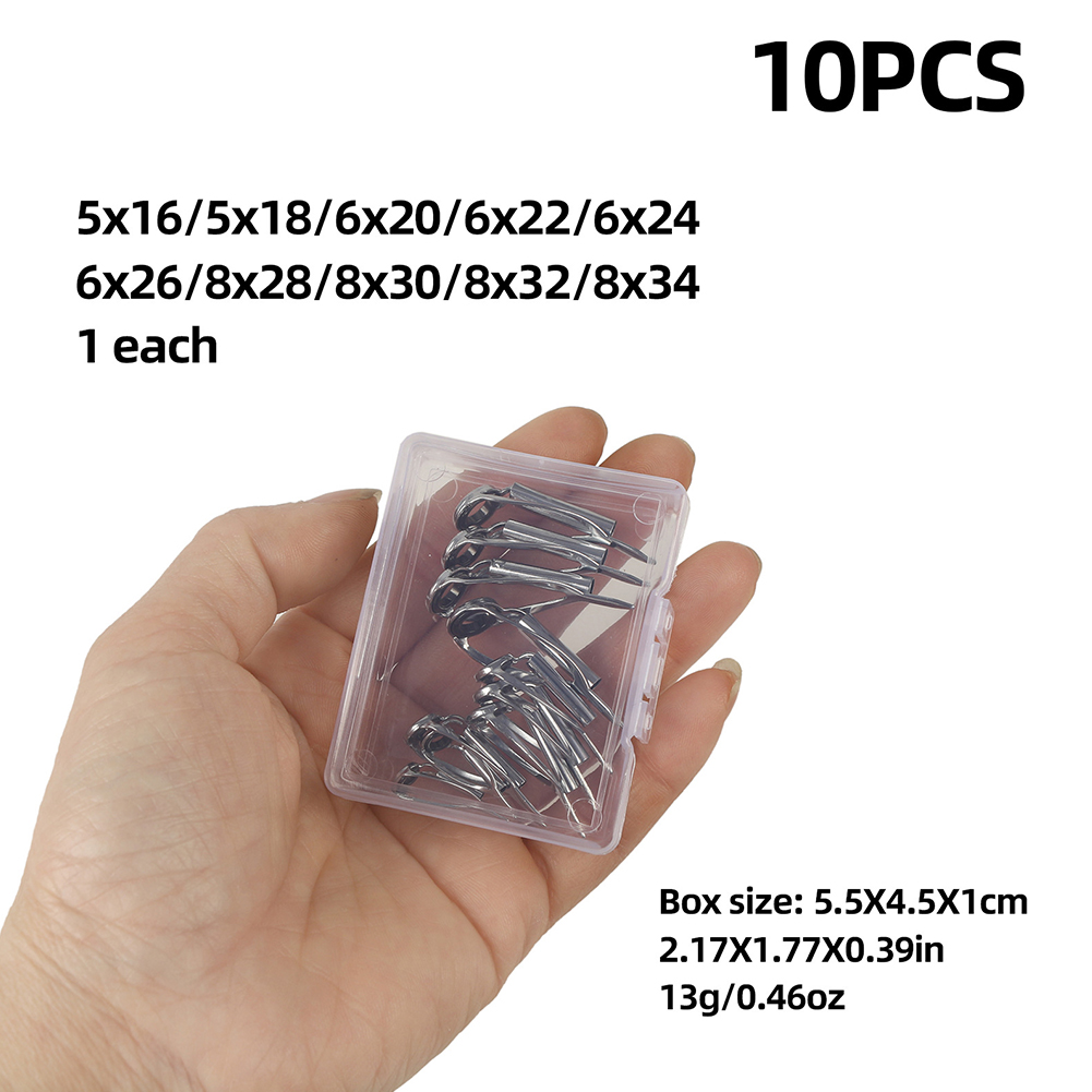 10/40pcs Fishing Rod Guide Rin – обзор и цена Fishing Rod Guide Replacement