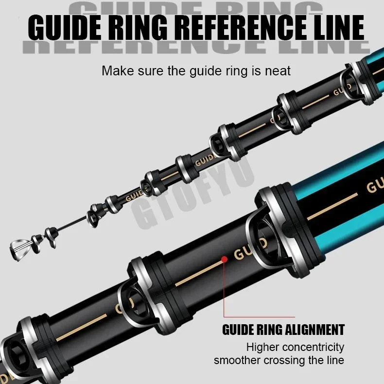 2.7m-7.2m Fishing Rods High 60 – обзор и цена Fishing Rod Surf