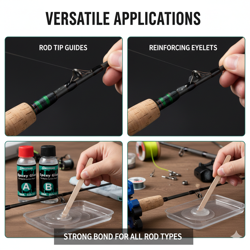 AB Epoxy 1:1 for Fishing Rod R – обзор и цена Fishing Rod Guide Replacement