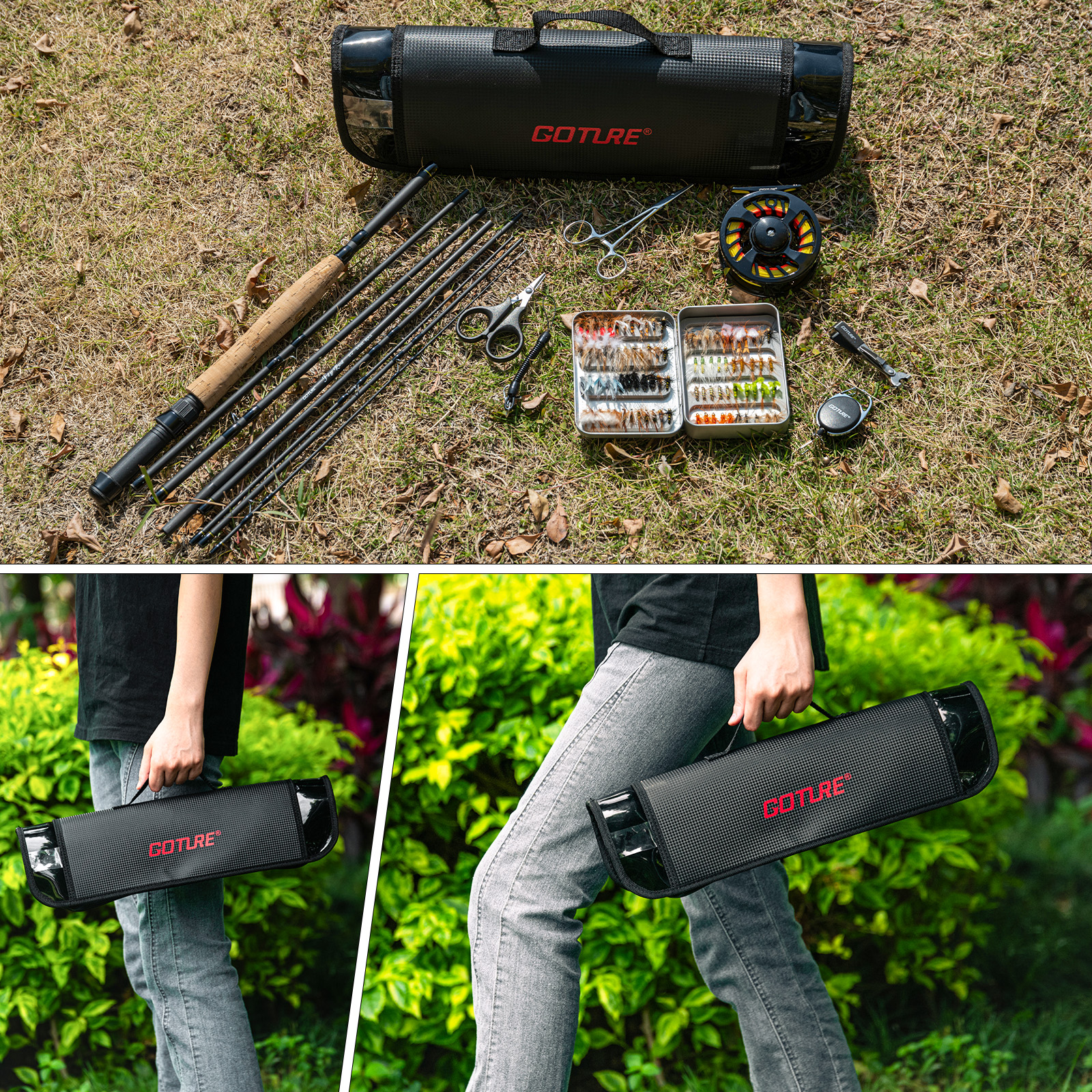 Goture Fly Fishing Rod and Ree – обзор и цена Fishing Rod Fly