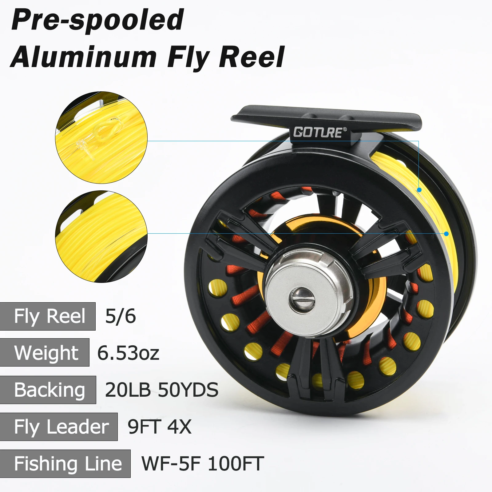Goture Fly Fishing Rod and Ree – обзор и цена Fishing Rod Fly