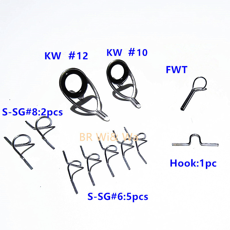 Fly Fishing Rod Guide Set, Alc – обзор и цена Fishing Rod Guide Replacement