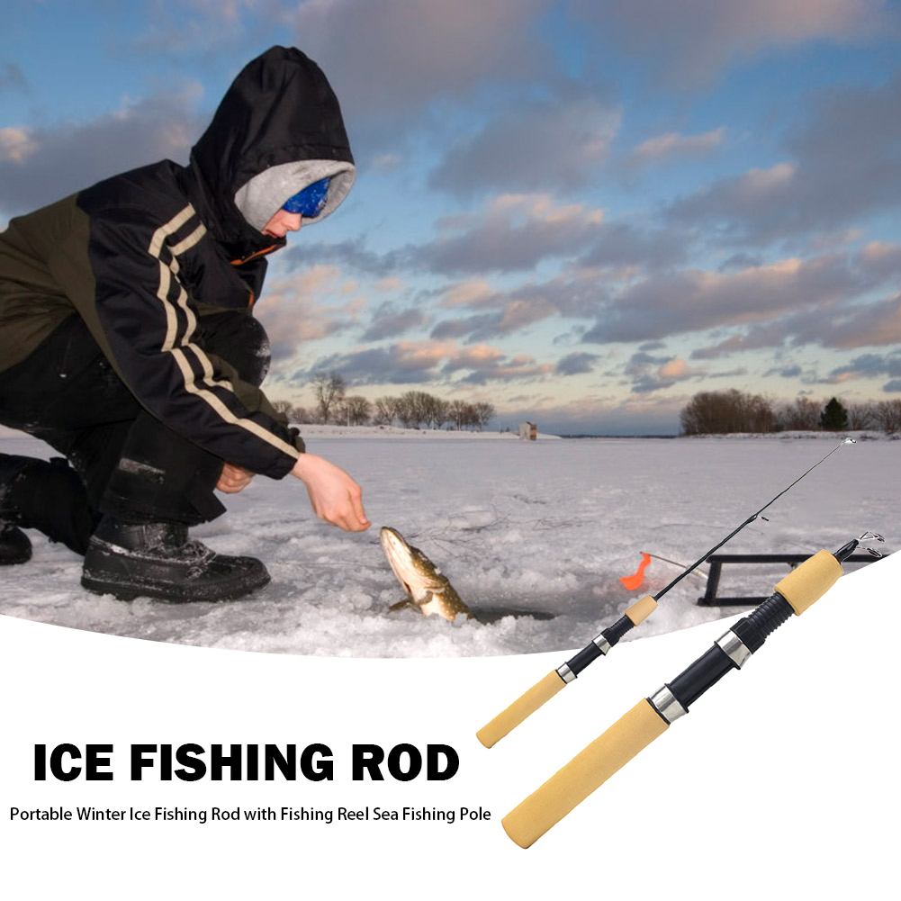 Ice Fishing Rod Portable Spinn – обзор и цена Fishing Rod Ice