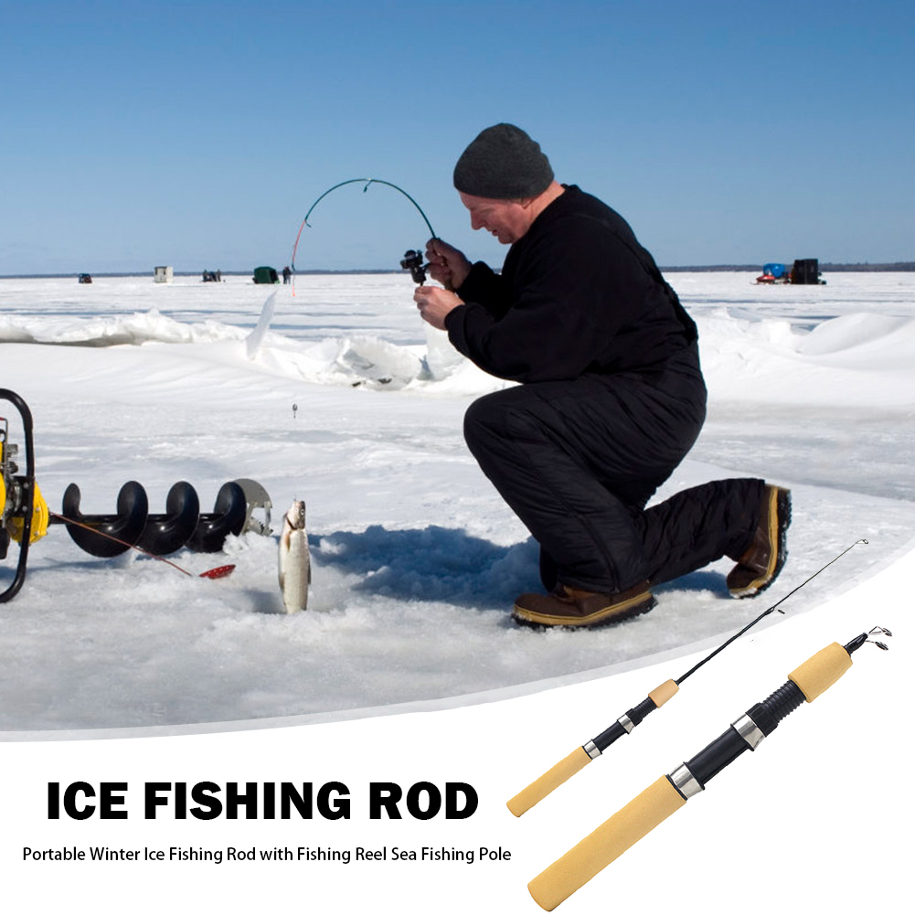 Ice Fishing Rod Portable Spinn – обзор и цена Fishing Rod Ice