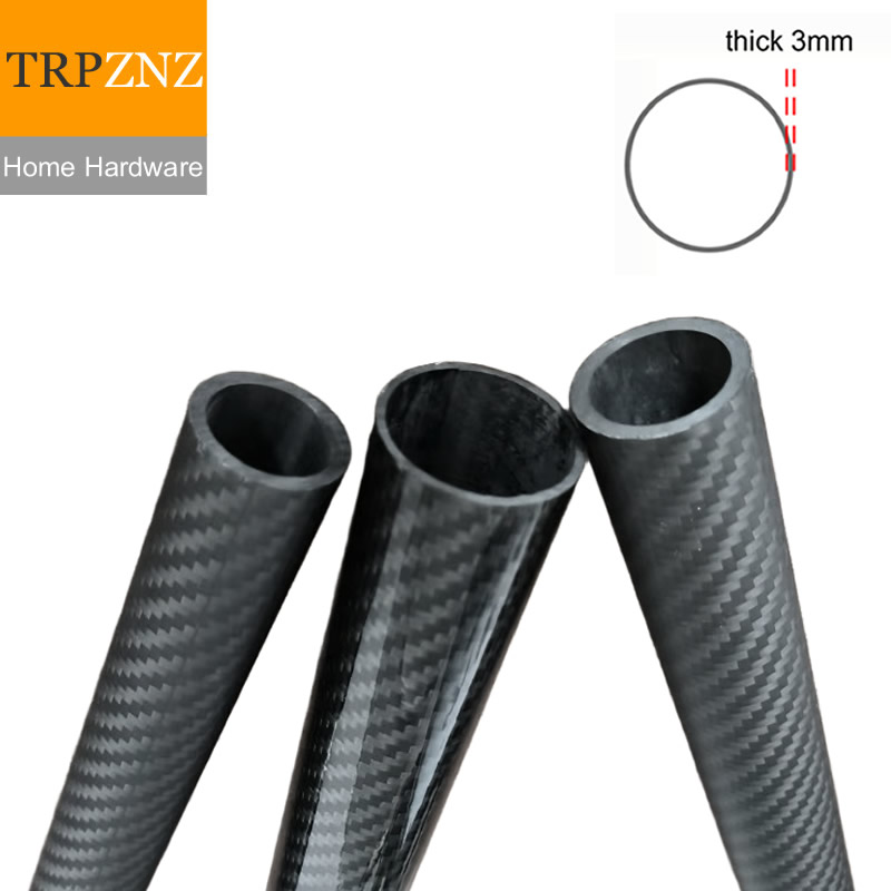 3K Carbon Fiber Tube Pipe OD 1 – обзор и цена Fishing Rod Carbon Fiber
