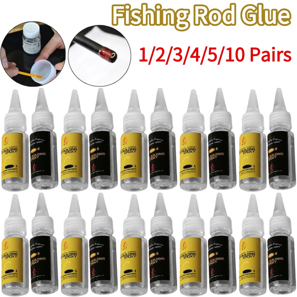 2Pcs Fishing Rod Glue Fishing  – обзор и цена Fishing Rod Repair Kit