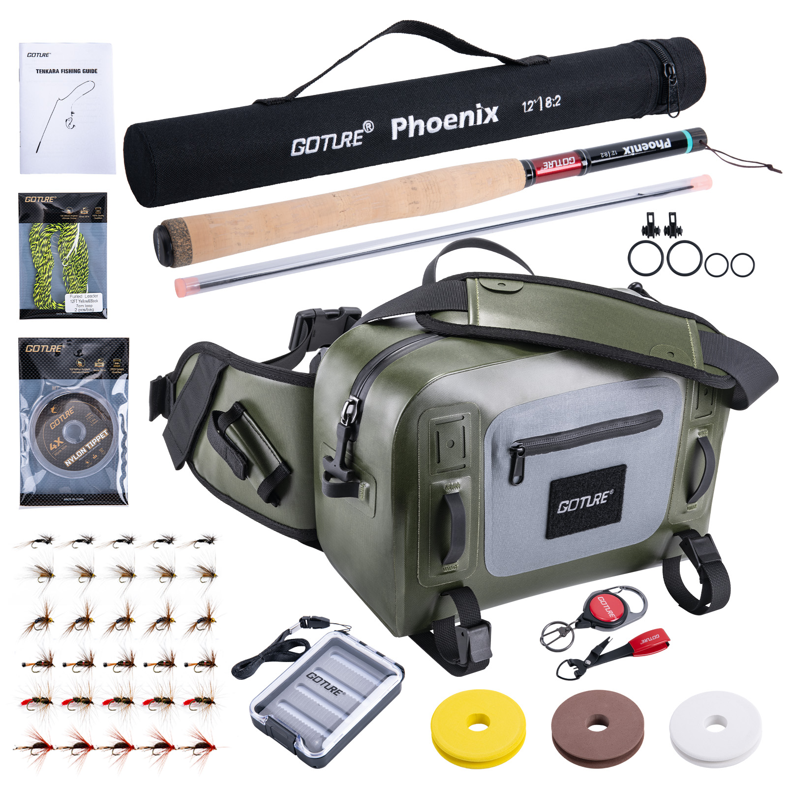 Goture Fishing Rod Combo Fly F – обзор и цена Fishing Rod Fly