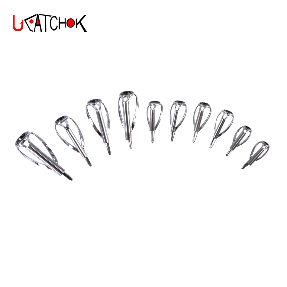 10pcs/pack top guide enhanced  – обзор и цена Fishing Rod Guide Replacement