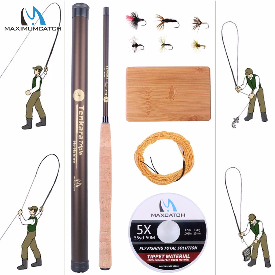 Maximumcatch 9-13FT V-Tenkara  – обзор и цена Fishing Rod Fly