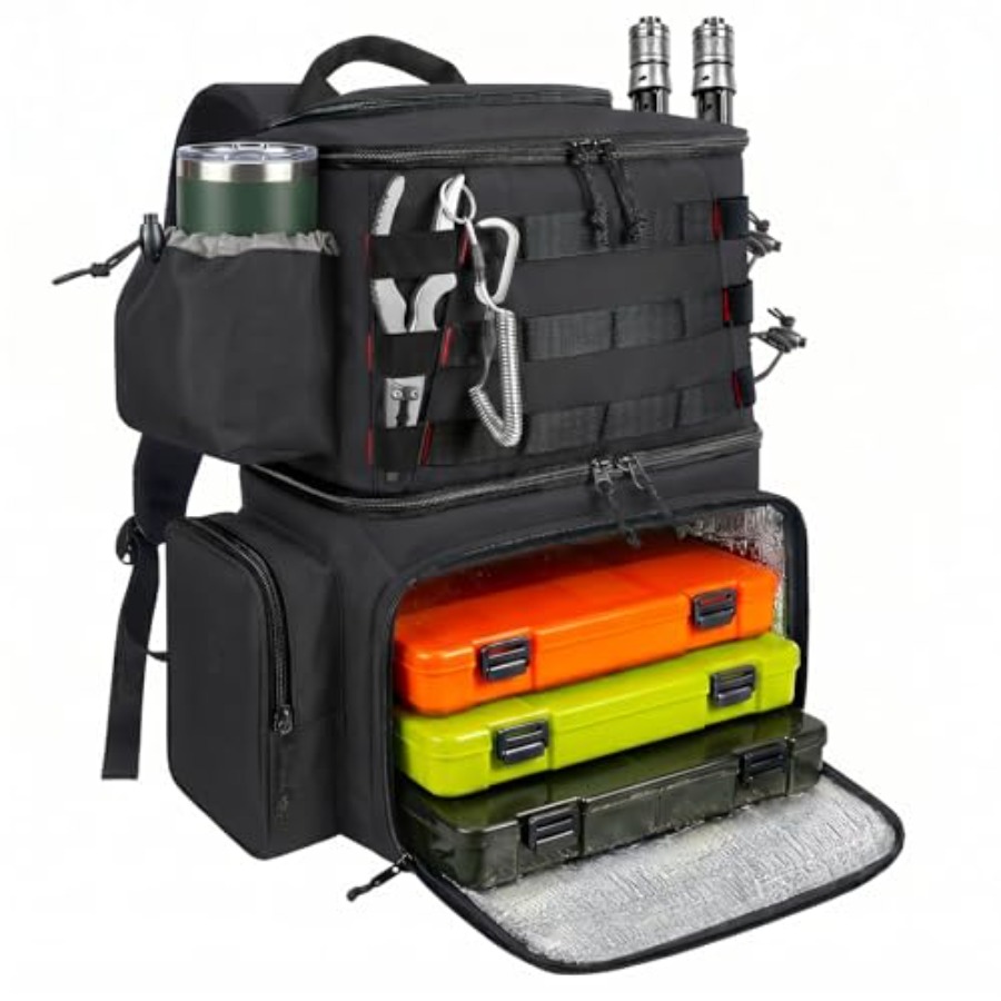 Fishing Backpack, Water Resist – обзор и цена Fishing Rod Holder