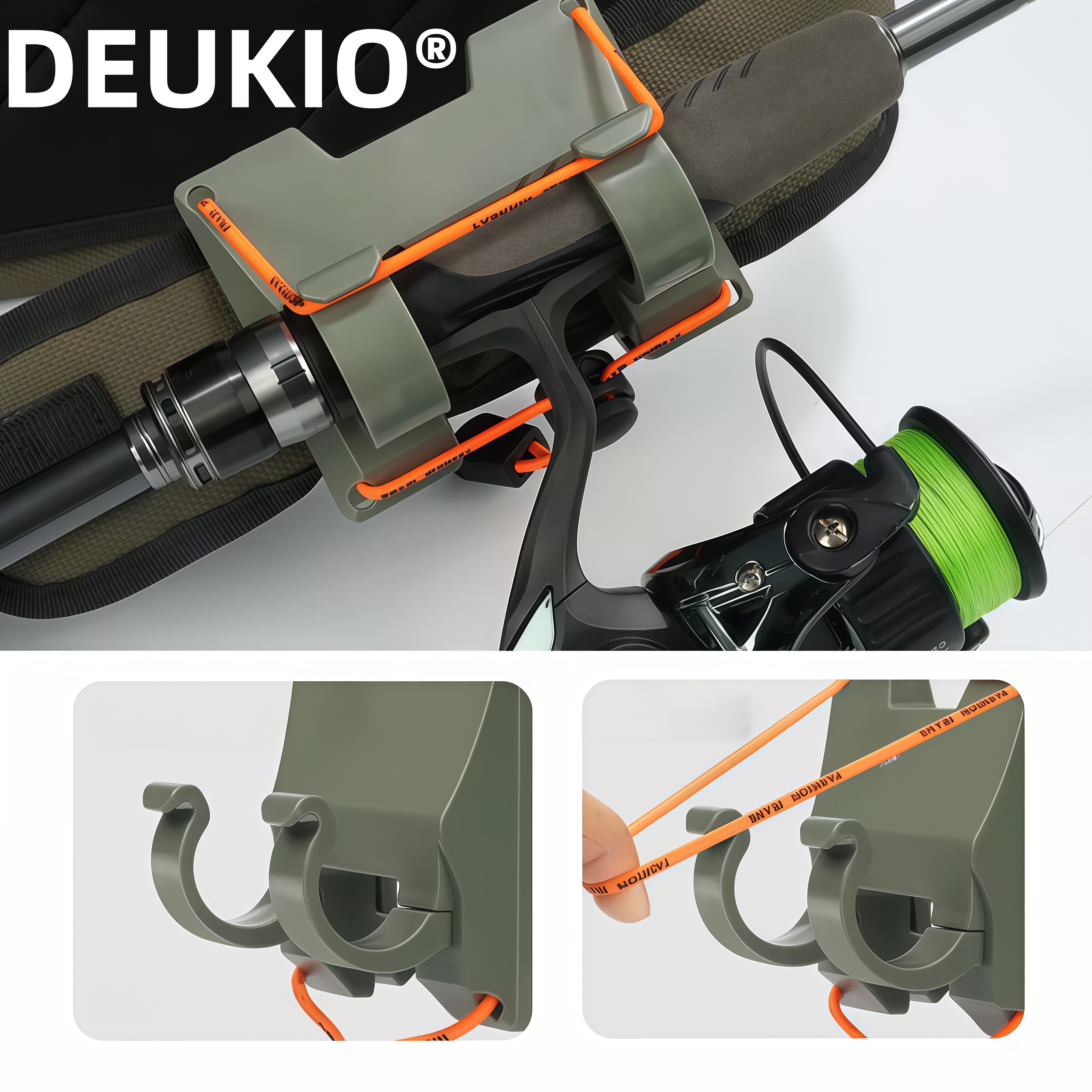 DEUKIO Outdoor Belt Clip Rod H – обзор и цена Fishing Rod Fly