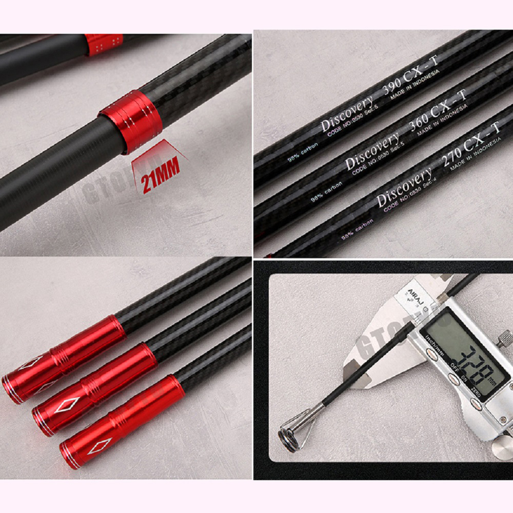 2.7m 3.6m 3.9m 4.5m Telescopic – обзор и цена Fishing Rod Surf