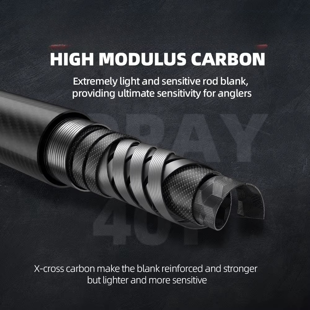 Freshwater Perch Bass Spinning – обзор и цена Fishing Rod Carbon Fiber