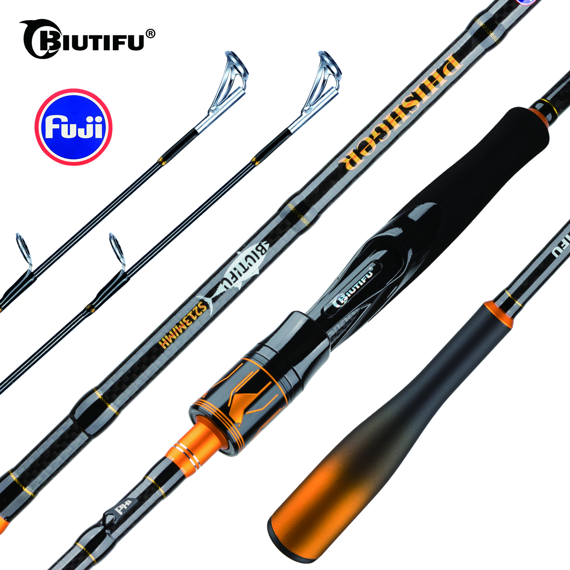 BIUTIFU 2-Tip Fuji Guide Spinn – обзор и цена Fishing Rod Surf