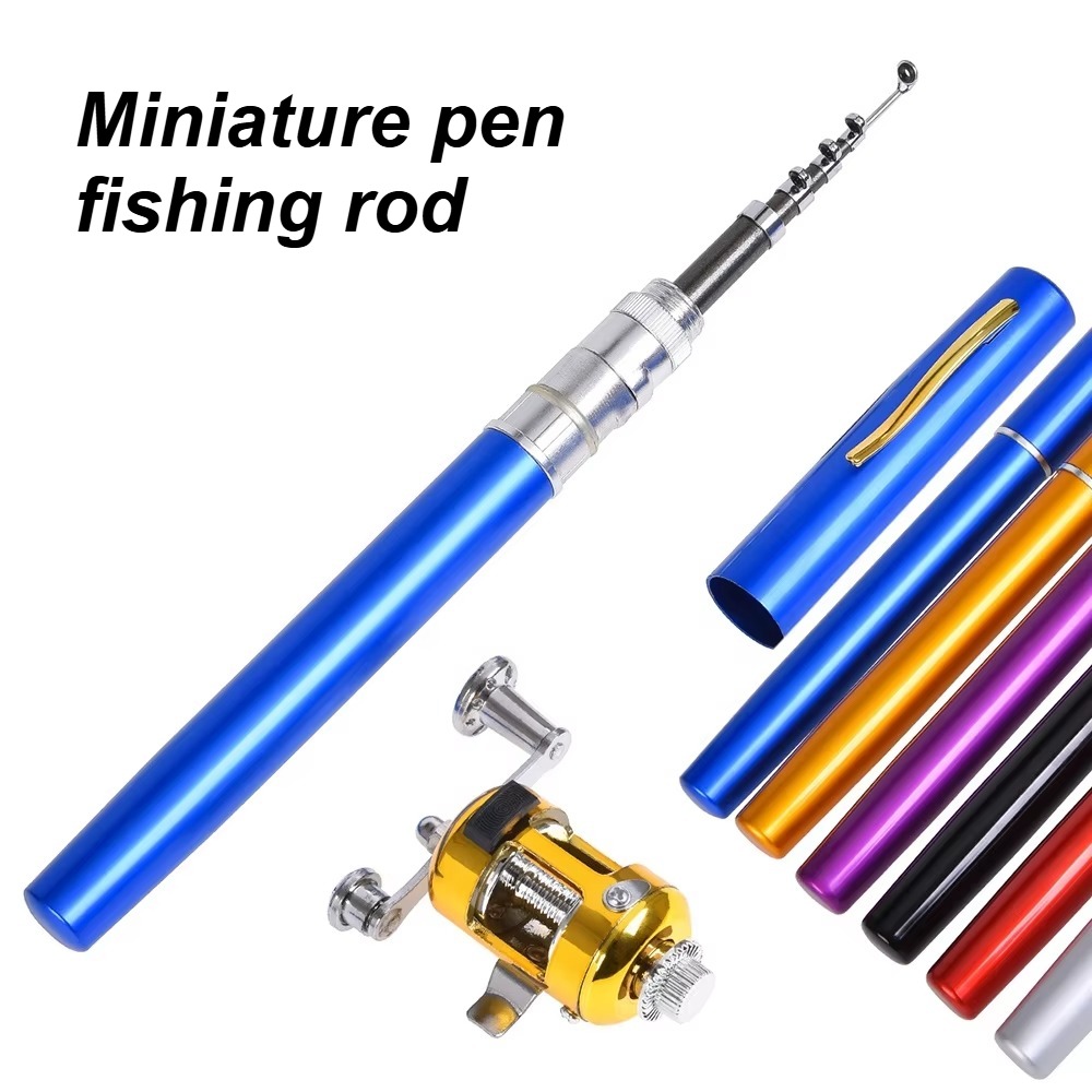 Mini portable steel pen fishin – обзор и цена Fishing Rod Case