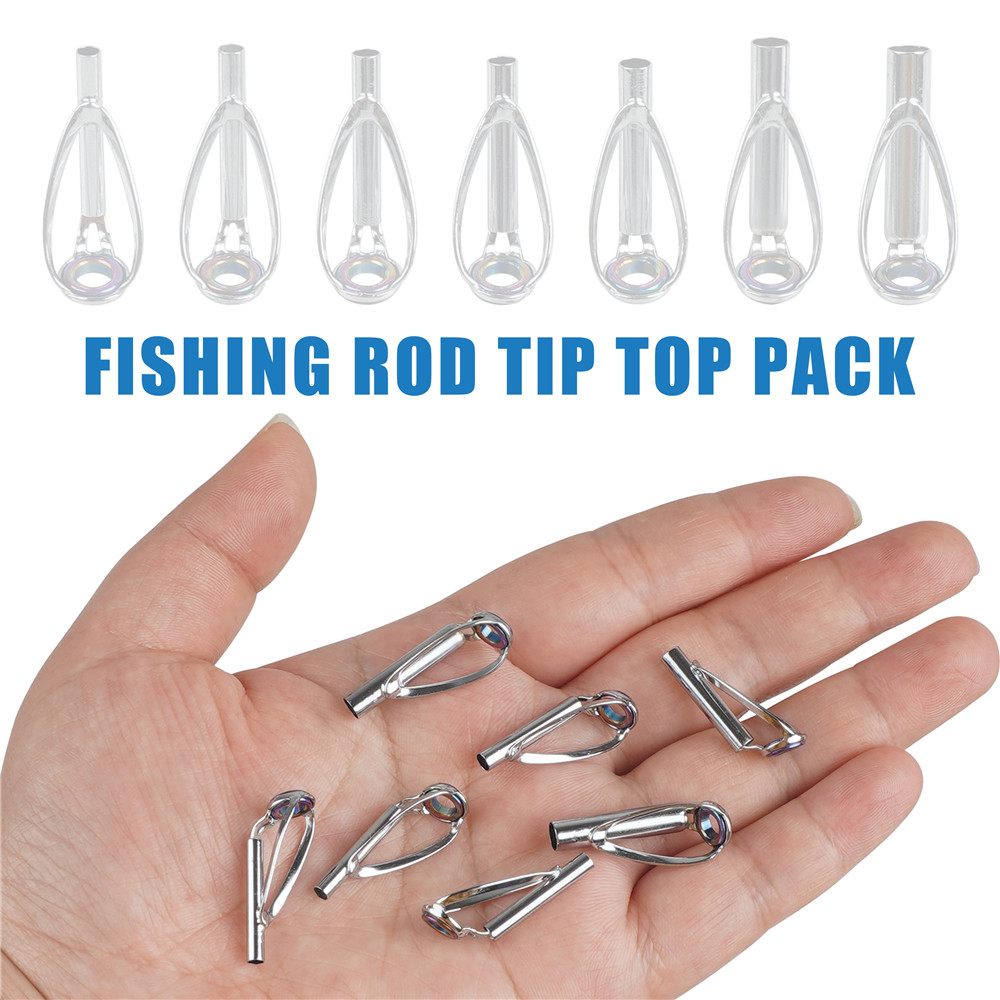 10Pcs Fishing rod guide tips r – обзор и цена Fishing Rod Tip Replacement