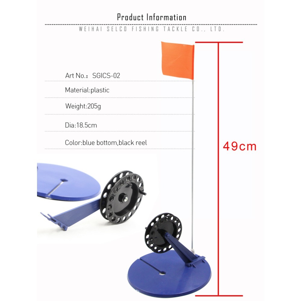 1PC Automatic Ice Fishing Plat – обзор и цена Fishing Rod Ice