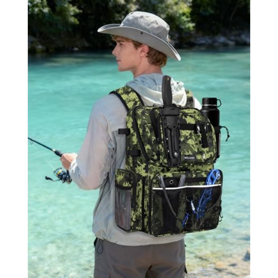 Fishing Backpack with Rod Hold – обзор и цена Fishing Rod Holder