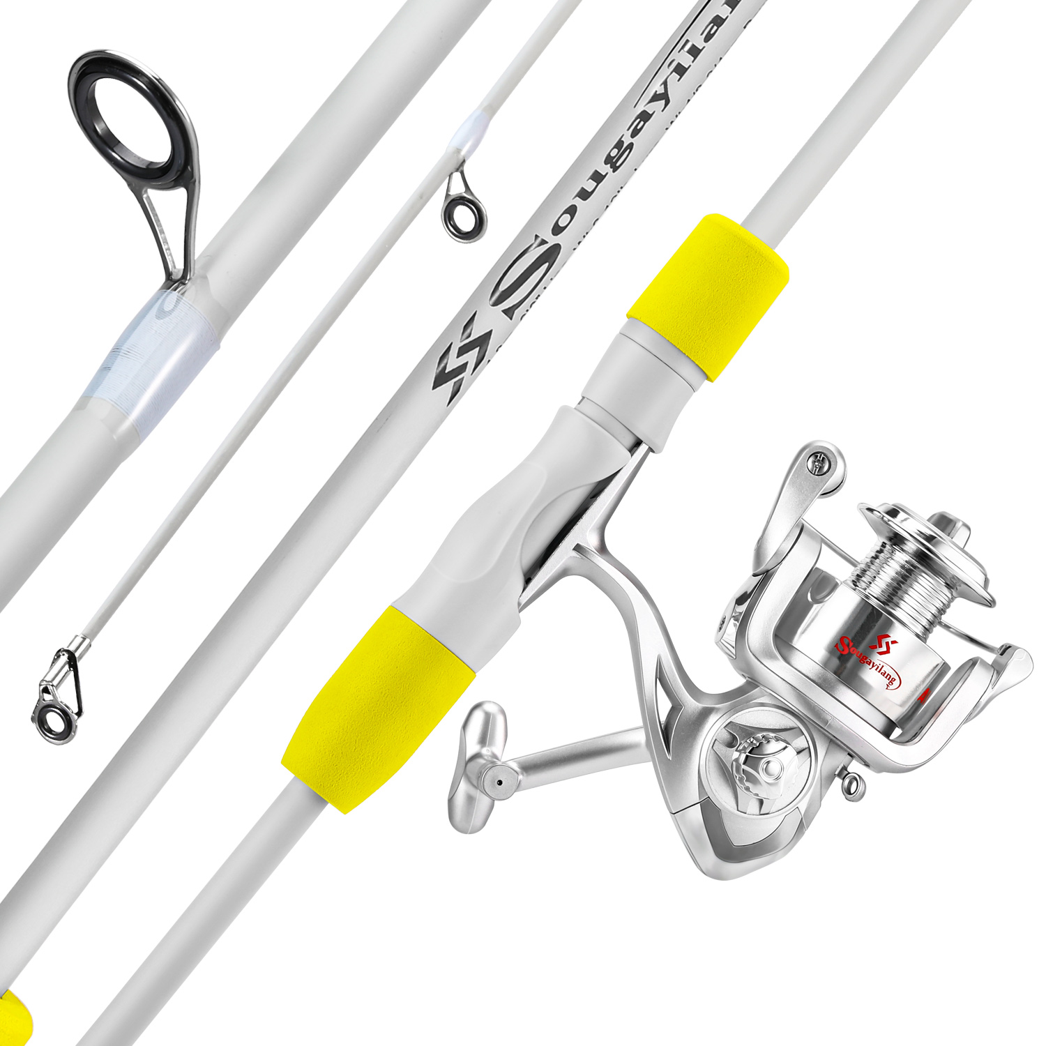 Sougayilang 2section Spinning  – обзор и цена Fishing Rod Carbon Fiber