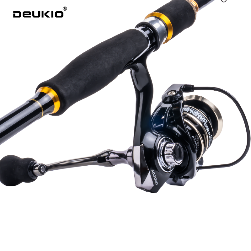 DEUKIO Fishing Rod Reel Combo  – обзор и цена Fishing Rod Carbon Fiber