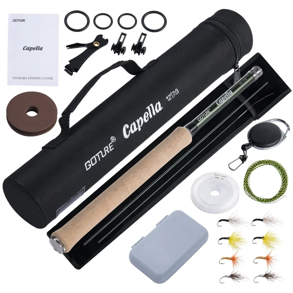 Goture 12FT Classical Tenkara  – обзор и цена Fishing Rod Combo
