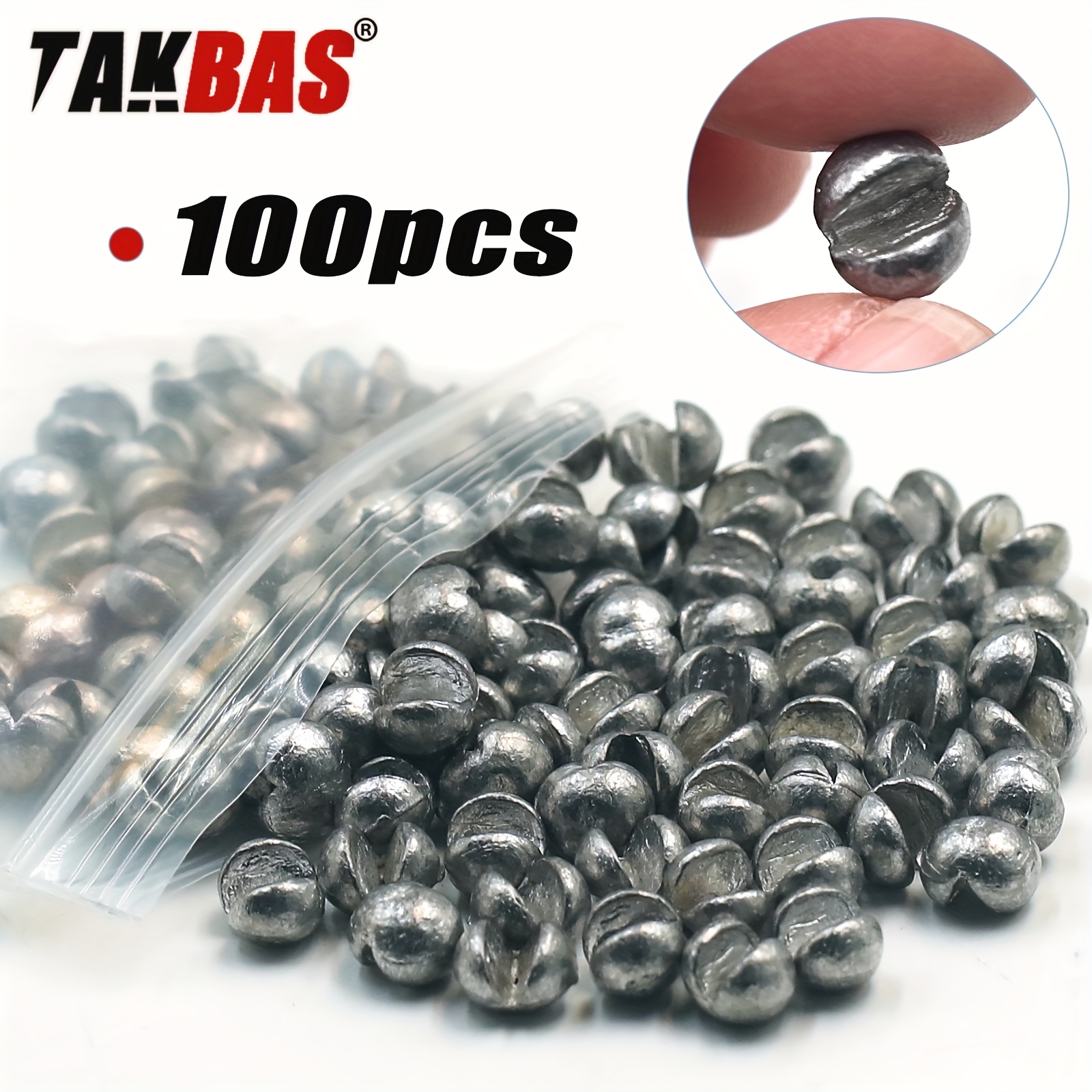 TAKBAS 100pcs Lead Fishing Wei – обзор и цена Fishing Rod Building Kit