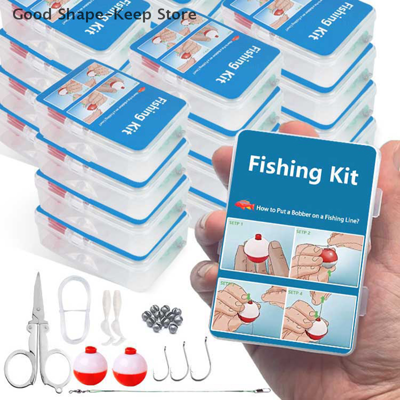 24Pcs Emergency Fishing Kit Po – обзор и цена Fishing Rod Case
